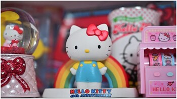 Hello Kitty started life as an illustration on a vinyl coin purse.