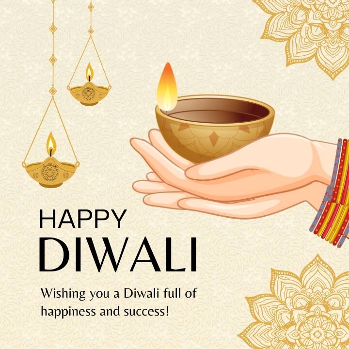 Happy Deepawali Wishes 2024 (Source Canva)