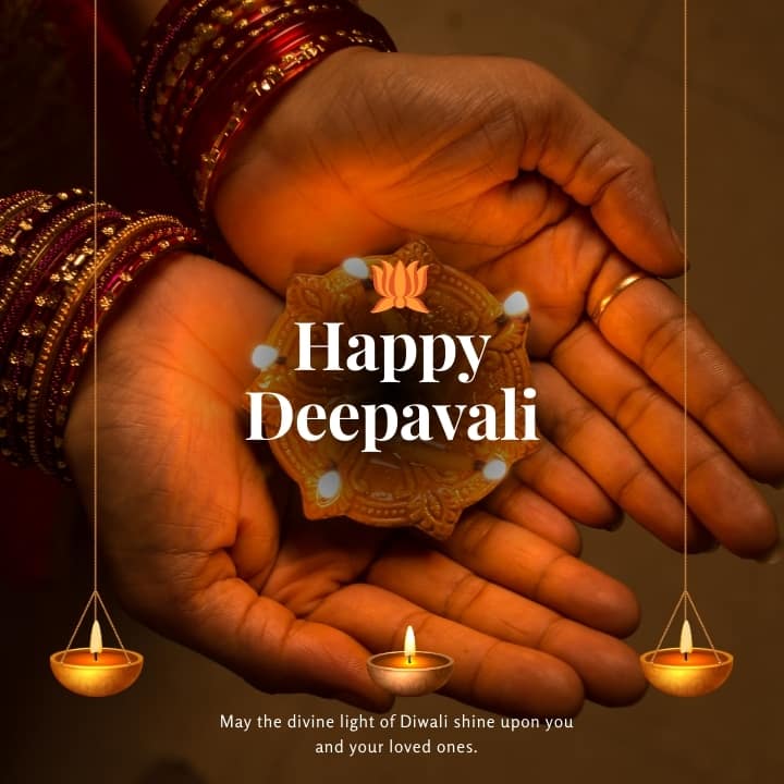 Happy Deepawali Wishes 2024 (Source Canva)
