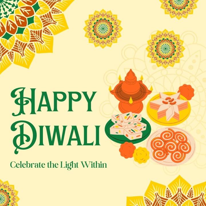 Happy Deepawali Wishes 2024 (Source Canva)