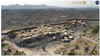 The ancient town of al-Natah, occupied 2400-1500 BCE. (Image credit: @populararch/X)