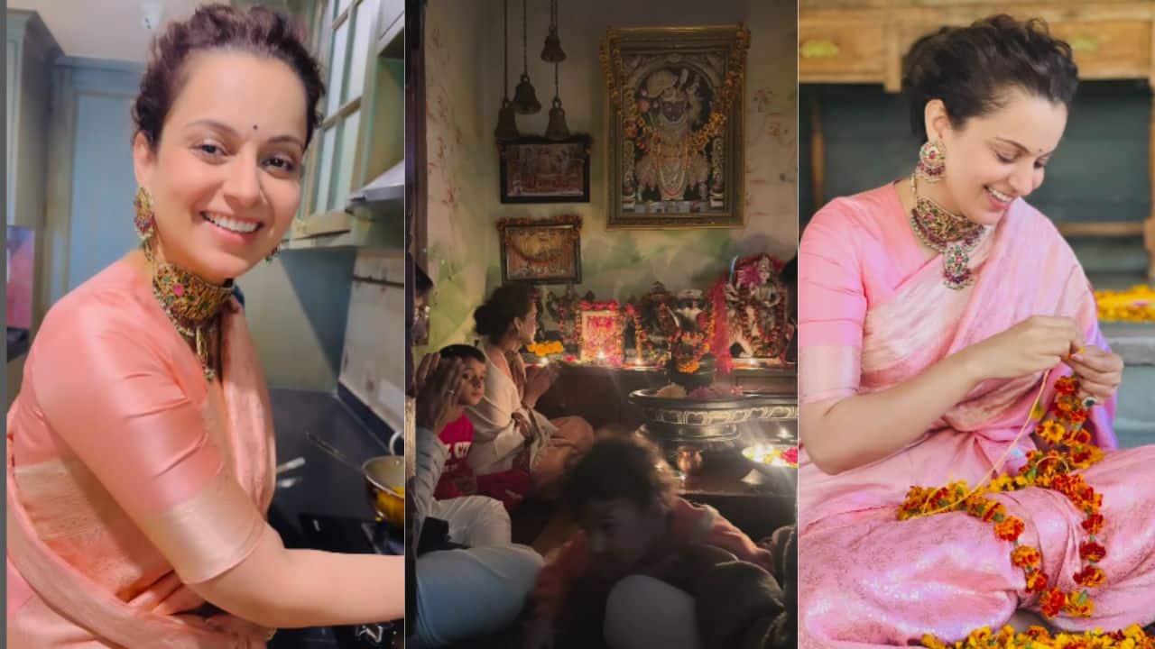 Kangana Ranaut celebrates Diwali in Manali, shares lovely video