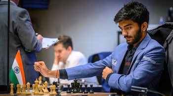 Russian chess legend Garry Kasparov doesn't consider the upcoming World Championship match between India's D Gukesh and China's Ding Liren as a contest between the world's top two players (Image PTI)