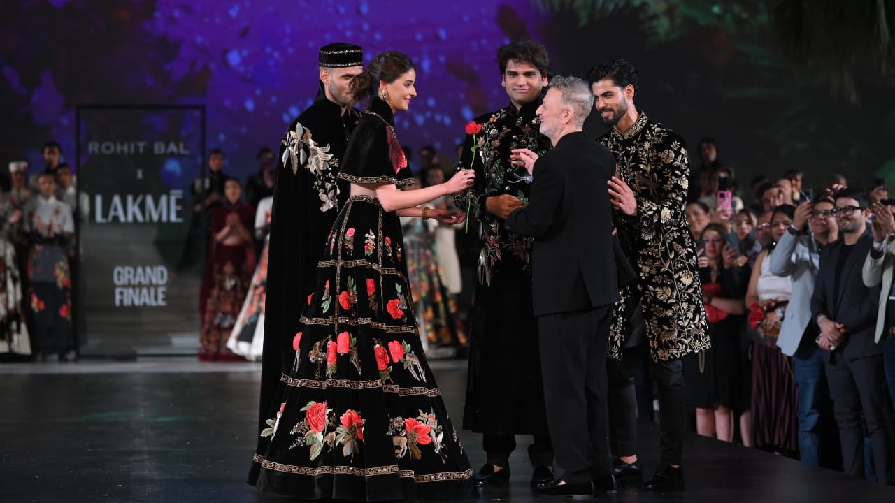 RIP Rohit Bal: A 'bloom in the universe' of fashion, like his final show Kaaynaat