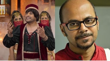 In the skit, Krushna Abhishek, speaking in broken Bengali, said to Kajol, “Pachla cholo re,” which he intended to mean “walk with five people.”