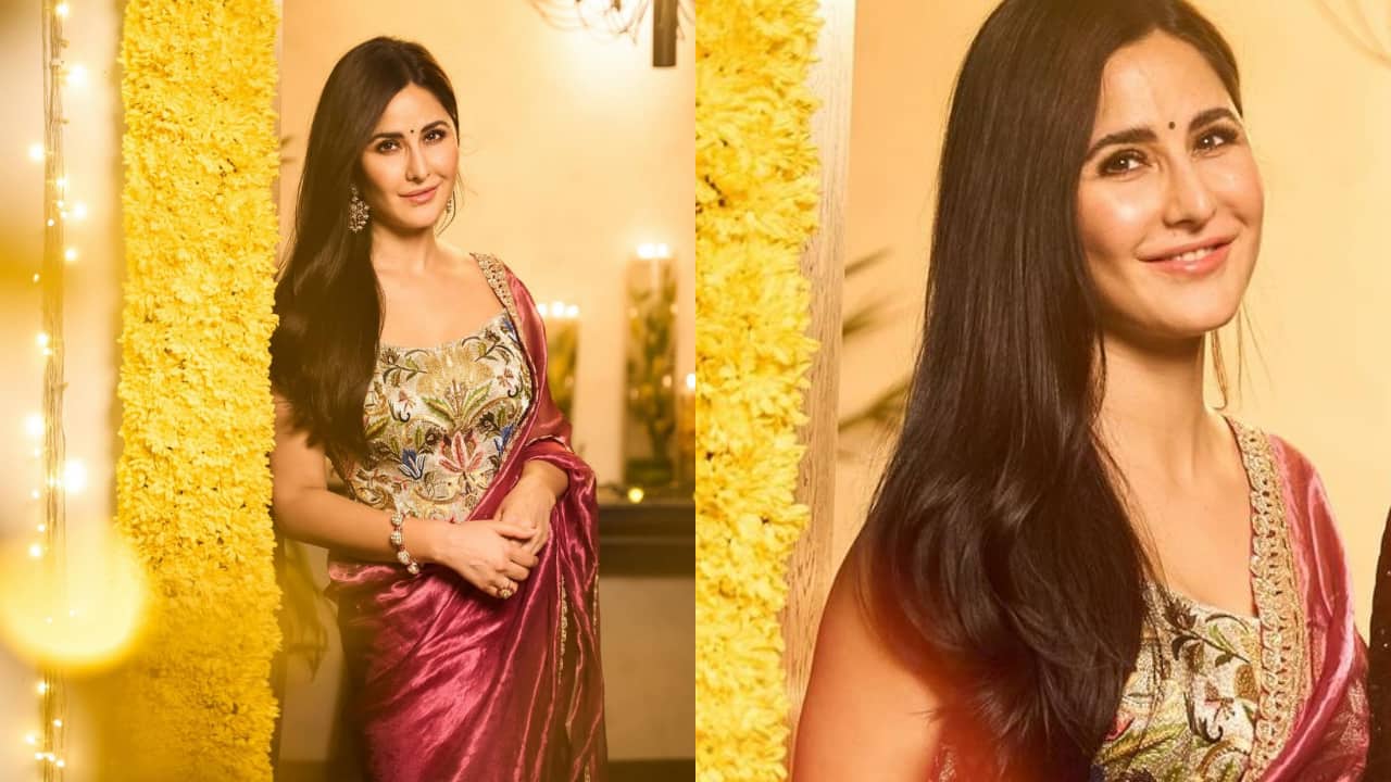 Katrina Kaif wears Manish Malhotra designed corset saree for Diwali, know its prize here