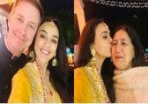 Preity Zinta enjoys 'Diwali vibes' with husband Gene Goodenough and her mother, see pics