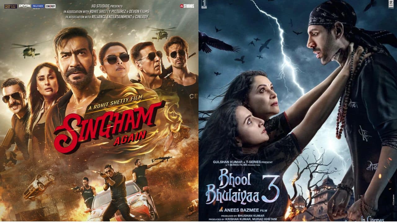 Singham Again and Bhool Bhulaiyaa 3 BEAT Salman Khan's Bharat and Sultan as they post record breaking opening day domestic collections