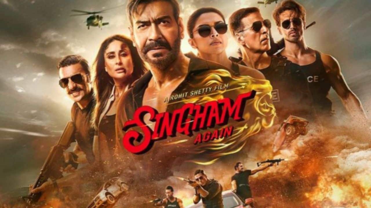 Singham Again box office collection Day 4: Ajay Devgn starrer earns Rs. 139.25 Cr nett in four days