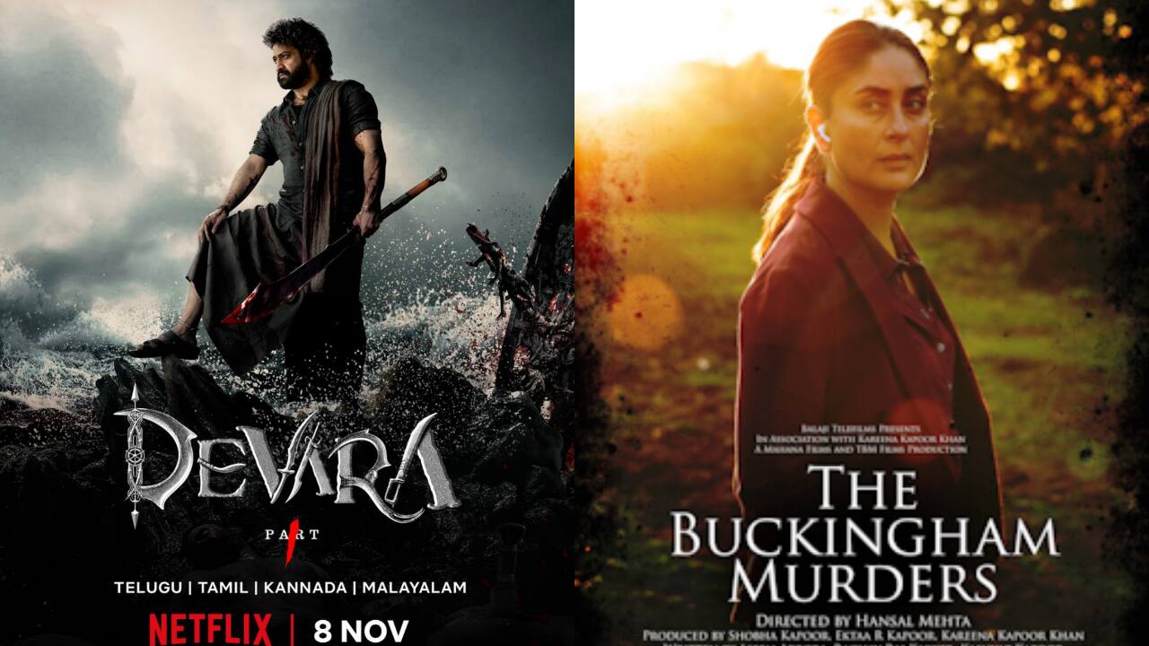 Devara and The Buckingham Murders OTT release: Know date, time, streaming platform and more details