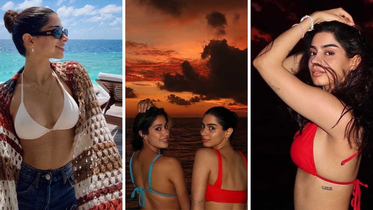 Janhvi and Khushi Kapoor’s holiday wardrobe will leave you craving for a beach vacay