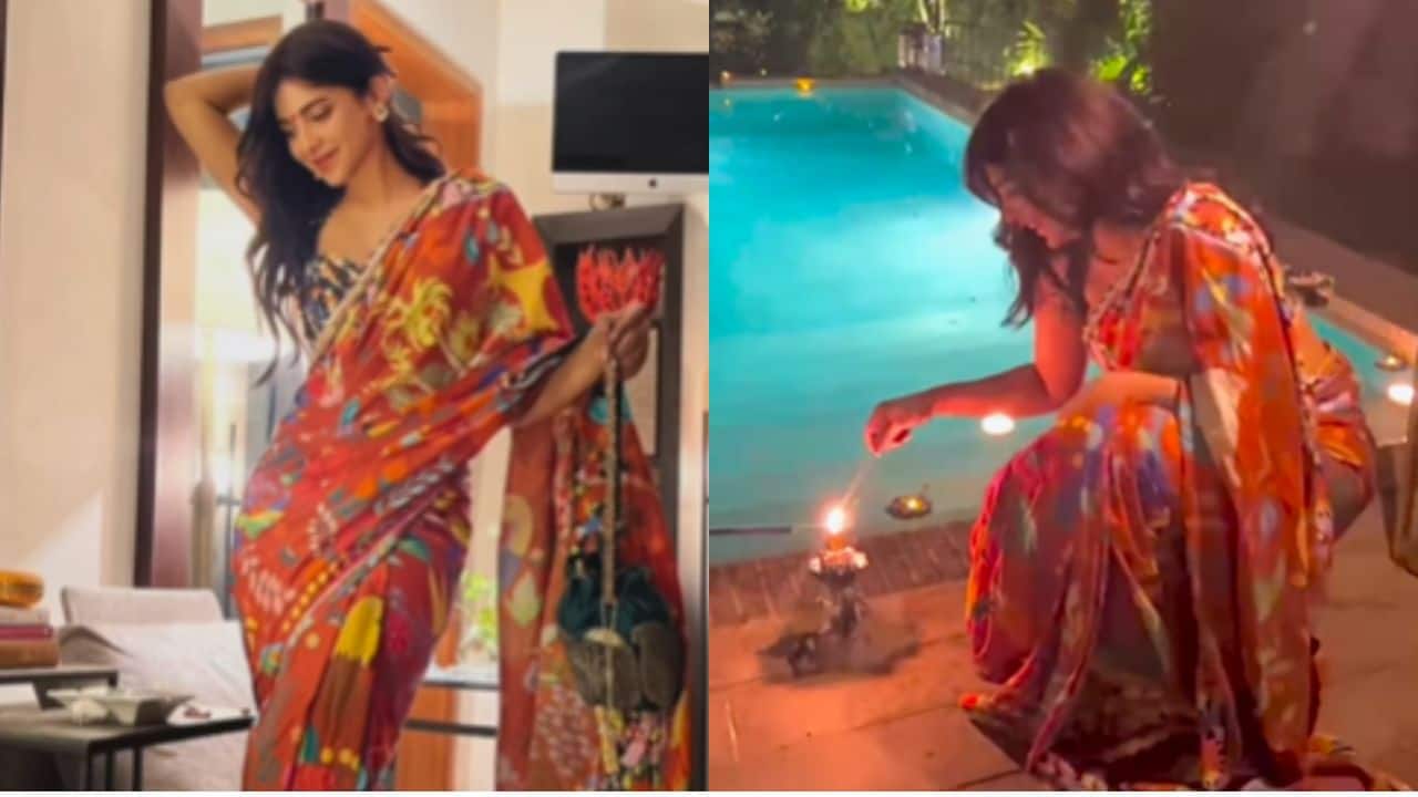 Pakistani actress Sonya Hussaiyn responds to netizens trolling her for celebrating Diwali: "It's important for our minorities to feel at home..."