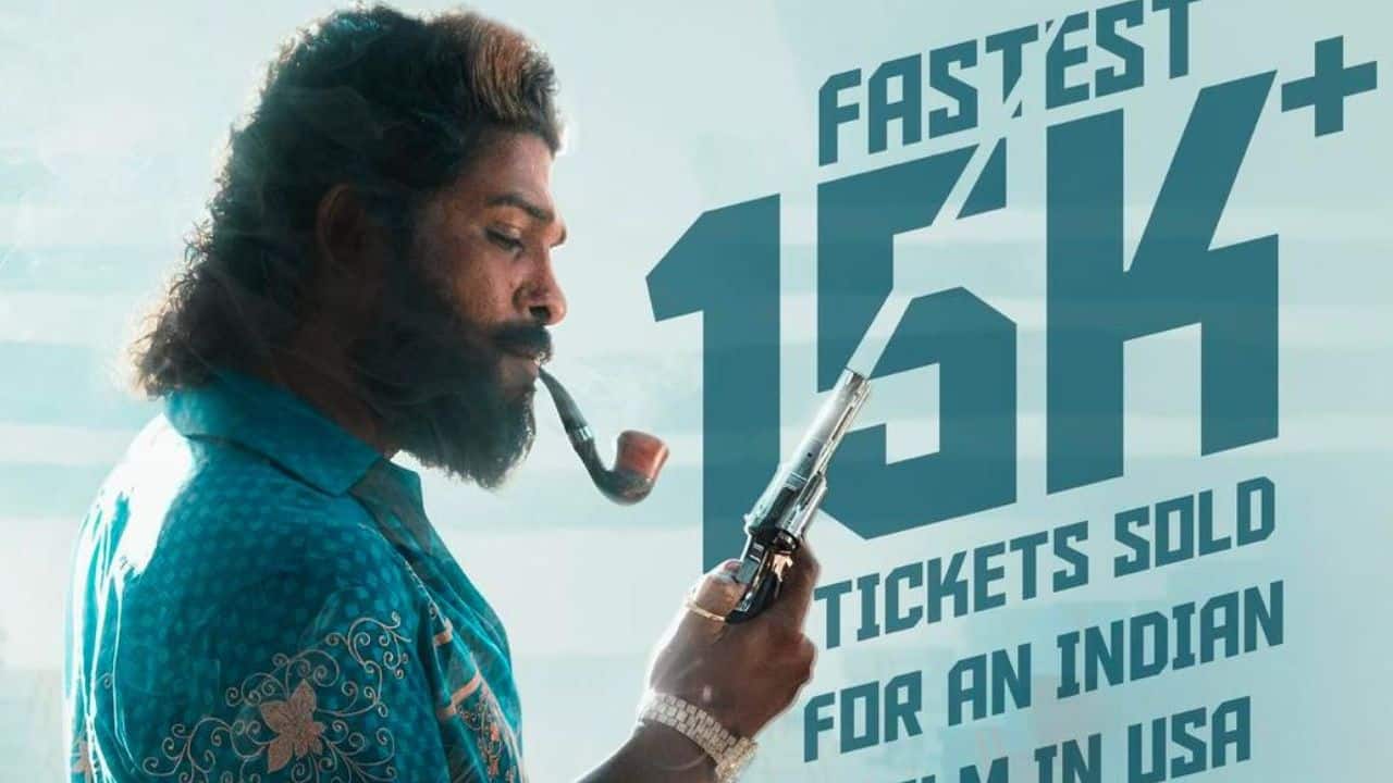 Pushpa 2: The Rule sets record by becoming the fastest Indian Film to sell 15K+ tickets in the USA