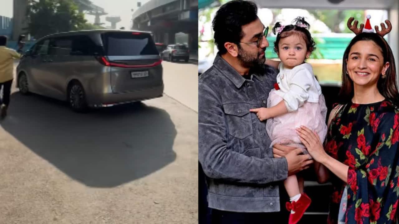 Alia Bhatt, Ranbir Kapoor arrive to celebrate daughter Raha Kapoor's birthday