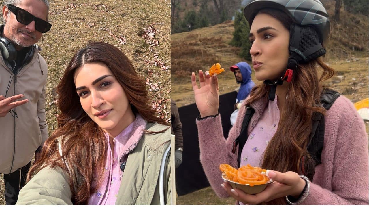 Kriti Sanon shares BTS pics from the sets of Do Patti, writes, "Thank you audience for all the love!"