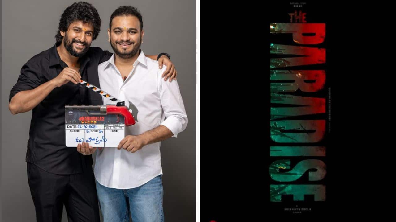 Telugu superstar Nani's next film with Srikanth Odela is officially titled The Paradise