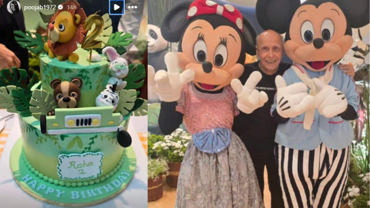 Alia Bhatt, Ranbir Kapoor host a jungle theme birthday party for Raha Kapoor, see inside pics