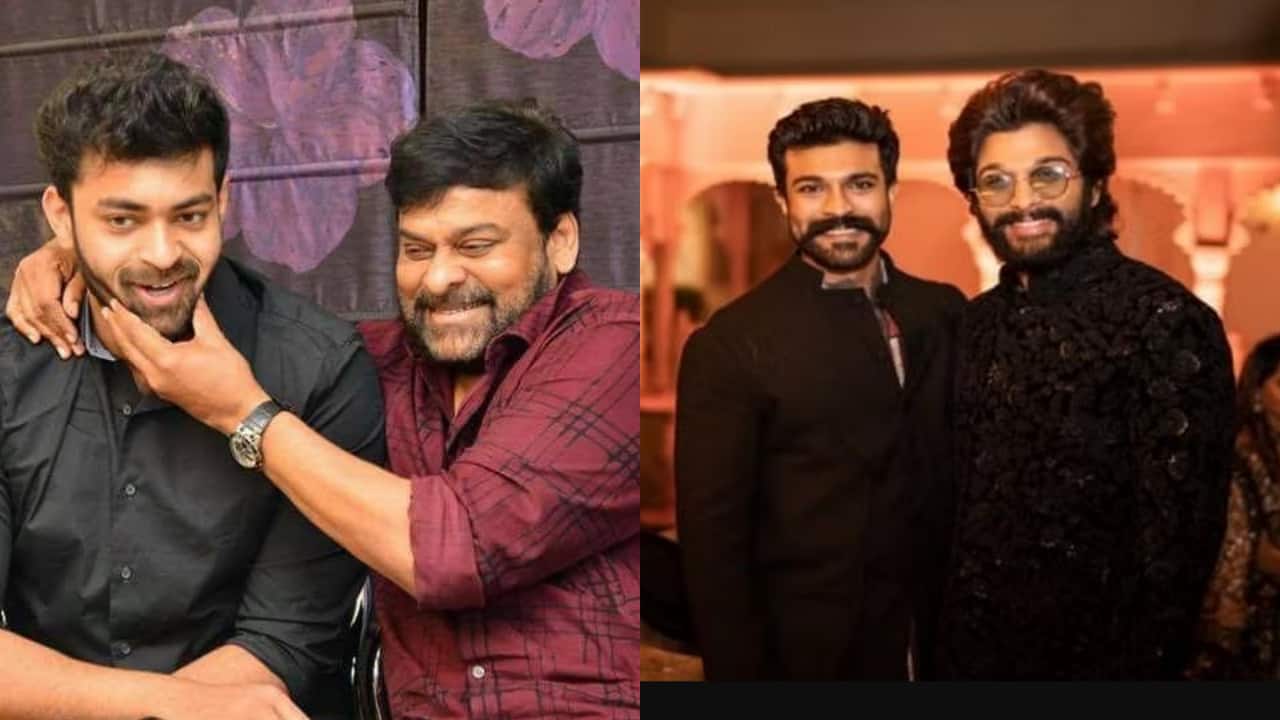 Varun Tej reveals Chiranjeevi 'caned' him, Allu Arju and Ram Charan, says, "He has whipped all three of us"