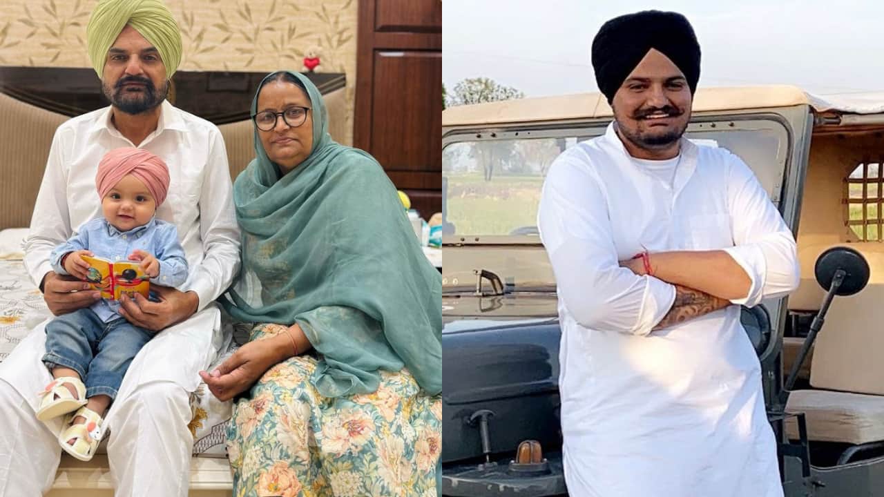 Sidhu Moose Wala's parents reveal their baby's face in an adorable video, watch here