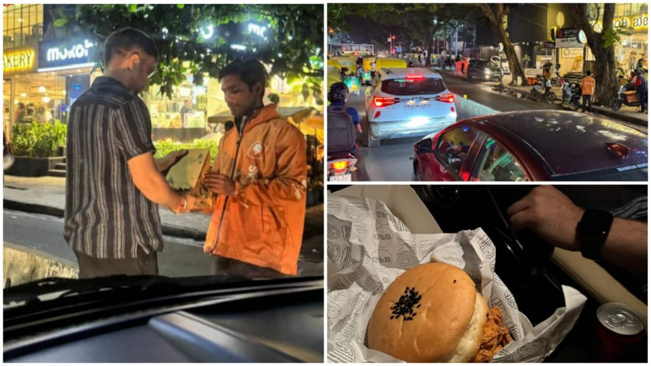 The tweet, accompanied by photos of Arora receiving his burger order, has resonated widely, reflecting both the humour and frustrations of Bengaluru’s daily commuters.