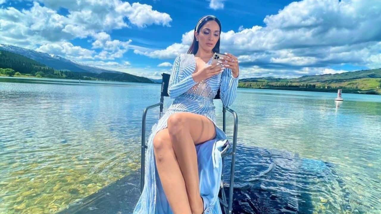 Kiara Advani shares new poster of Game Changer with Ram Charan Teja on the eve of teaser release 