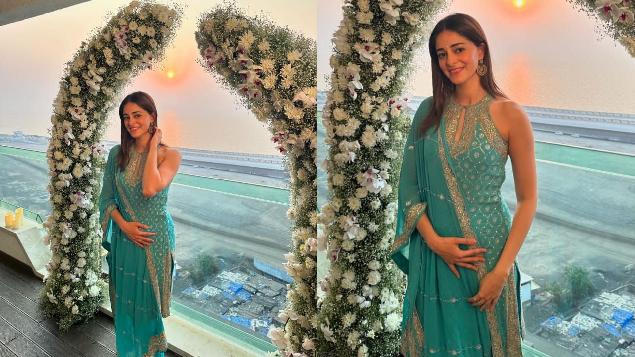 Ananya Panday pays tribute to late designer Rohit Bal by wearing her mother’s 21-year-old outfit designed by him