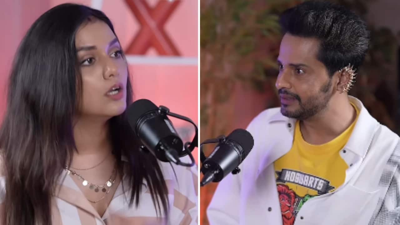 Divya Agarwal gets angry and walks out of Shardul Pandit's podcast, latter says, "ye bigg boss nahi hai"
