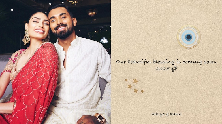 Athiya Shetty and KL Rahul announce pregnancy, writes, 'our beautiful  blessing is coming soon 2025'