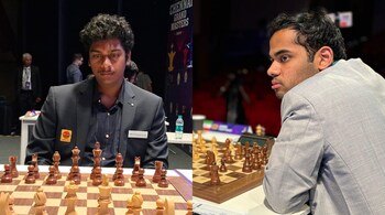 Pranav V registered four wins whereas Arjun tops the Masters’ standings.
