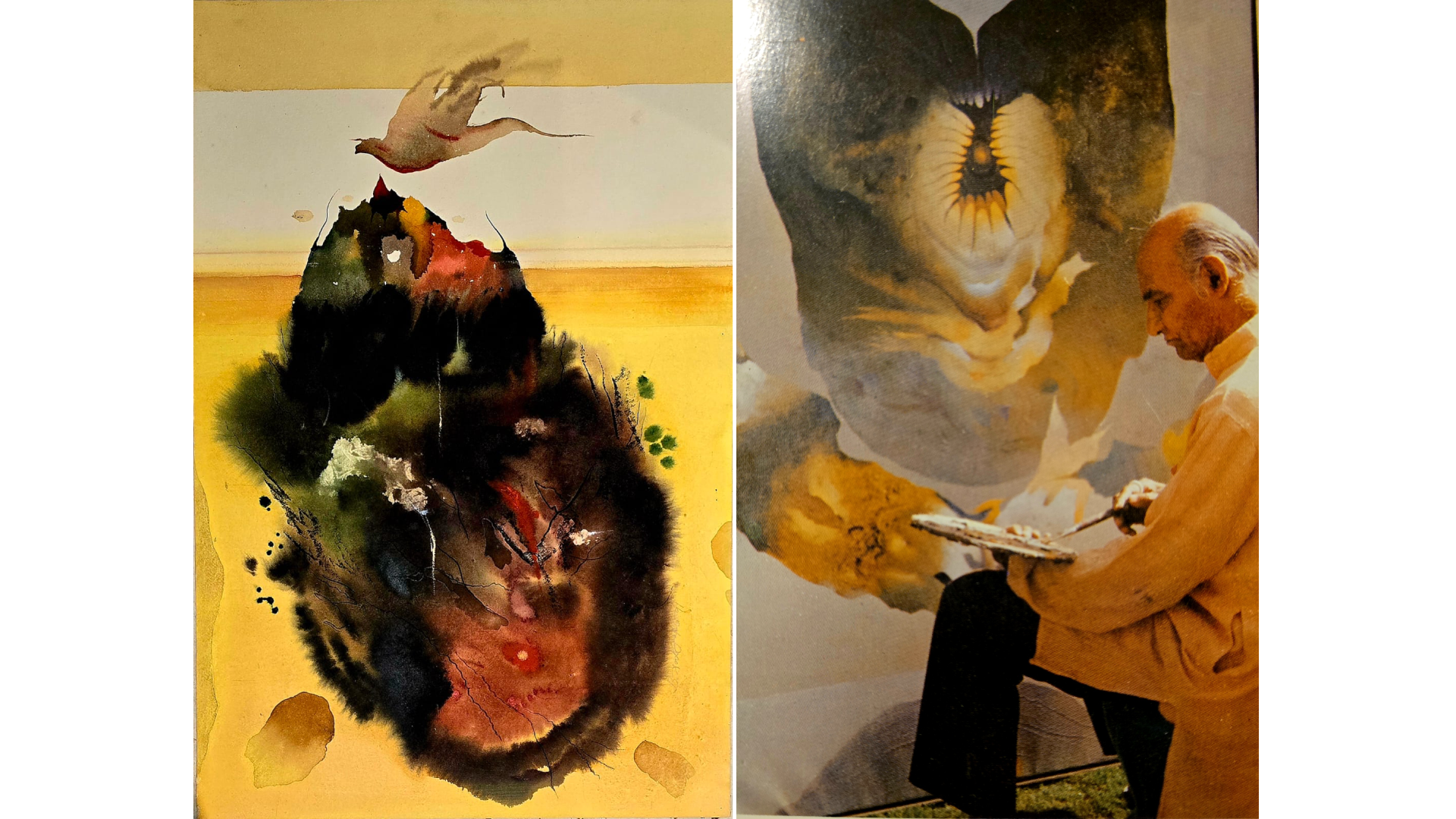 Among India's first major abstractionists, Bimal Das Gupta's art pays homage to the country's natural beauty Among India's first major abstractionists, Bimal Das Gupta's art pays homage to the country's natural beauty