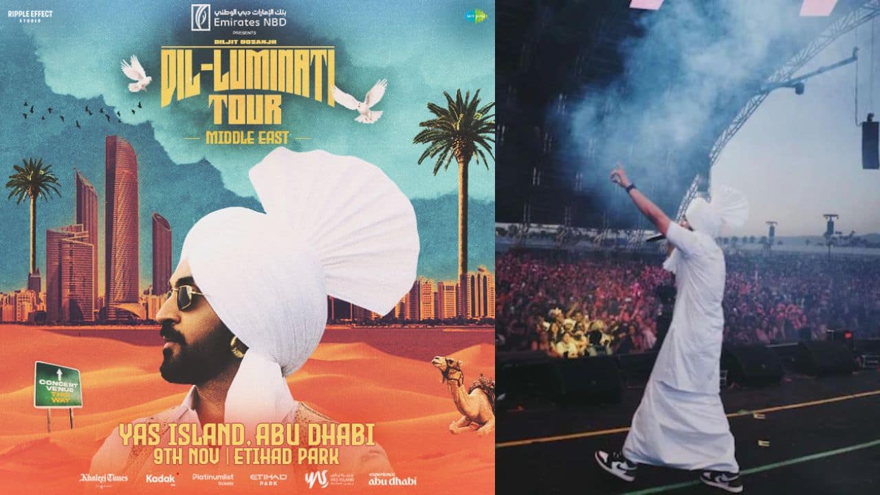 Diljit Dosanjh thanks Abu Dhabi with heartfelt video after concert, watch
