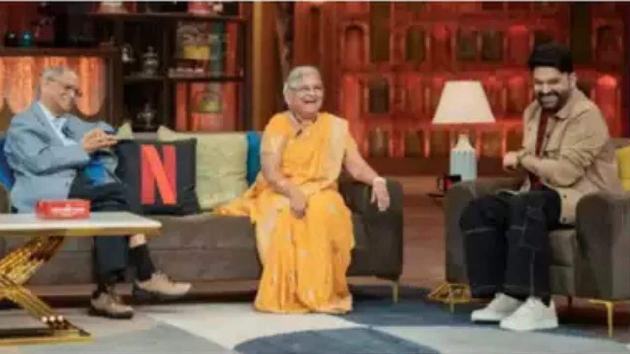 The Great Indian Kapil Show: Narayana Murthy and Sudha Murty charm with their wit; 'Mere se panga nahi lena,' says Sudha Murthy to Kapil Sharma