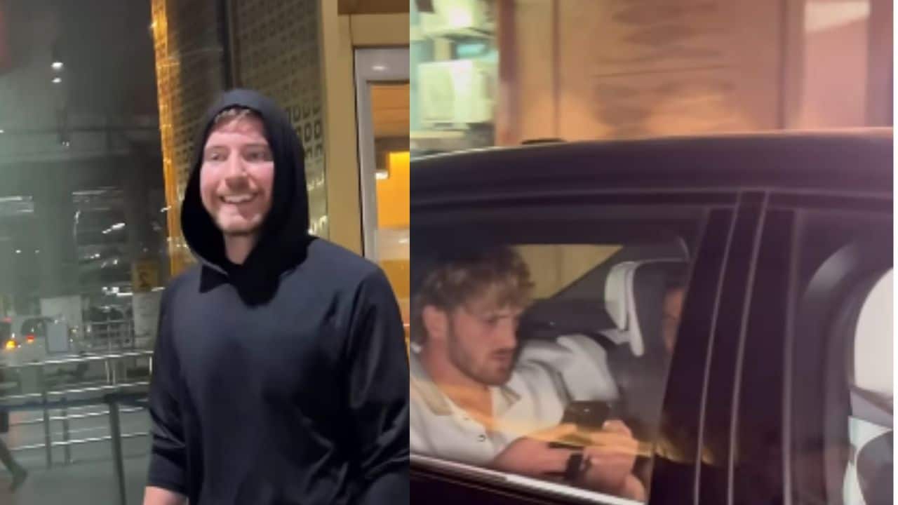 Popular YouTubers Logan Paul and MrBeast arrive in Mumbai, here is why