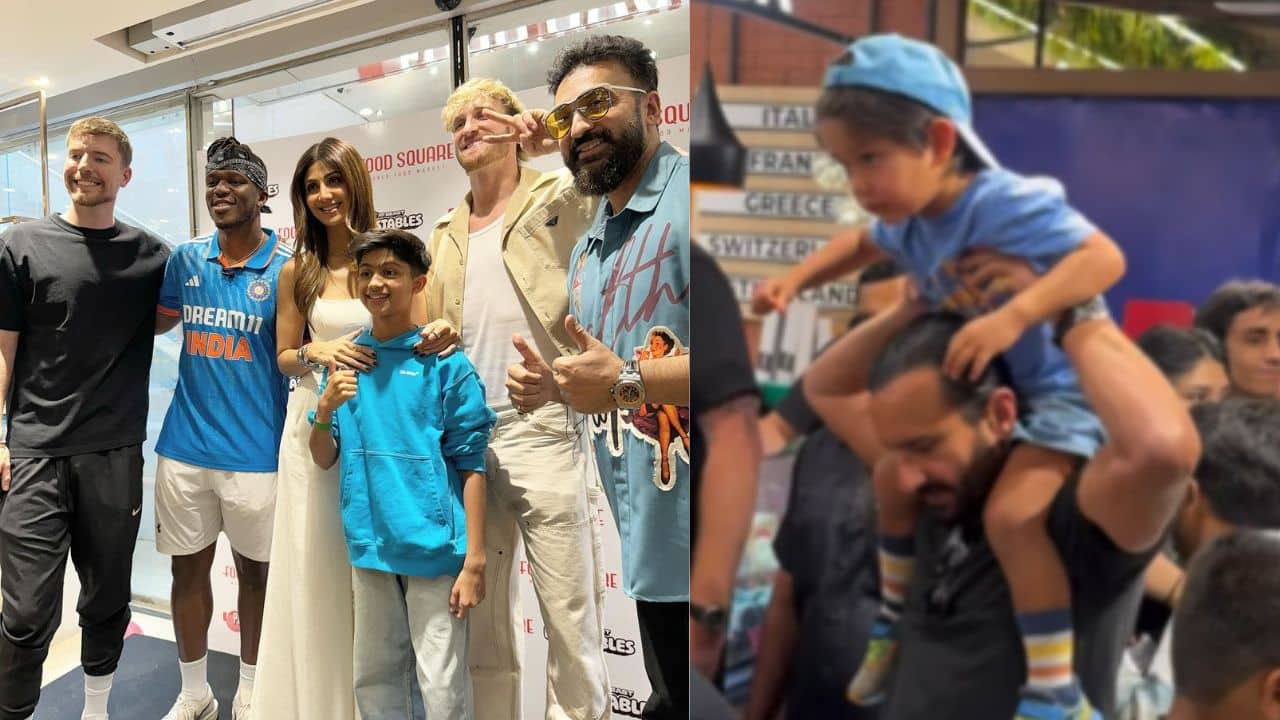 Kareena Kapoor, saif Ali Khan, Shilpa Shetty and other celebs meet Logan Paul, KSI and MrBeast, watch