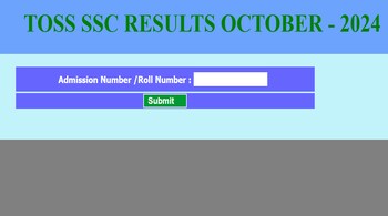 Telangana TOSS Results 2024