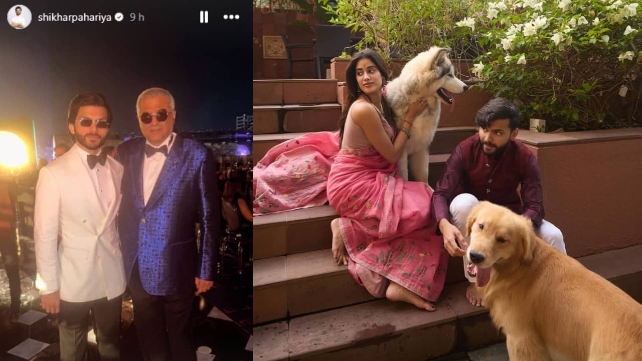 Janhvi Kapoor's beau Shikhar Pahariya wishes Boney Kapoor on his birthday