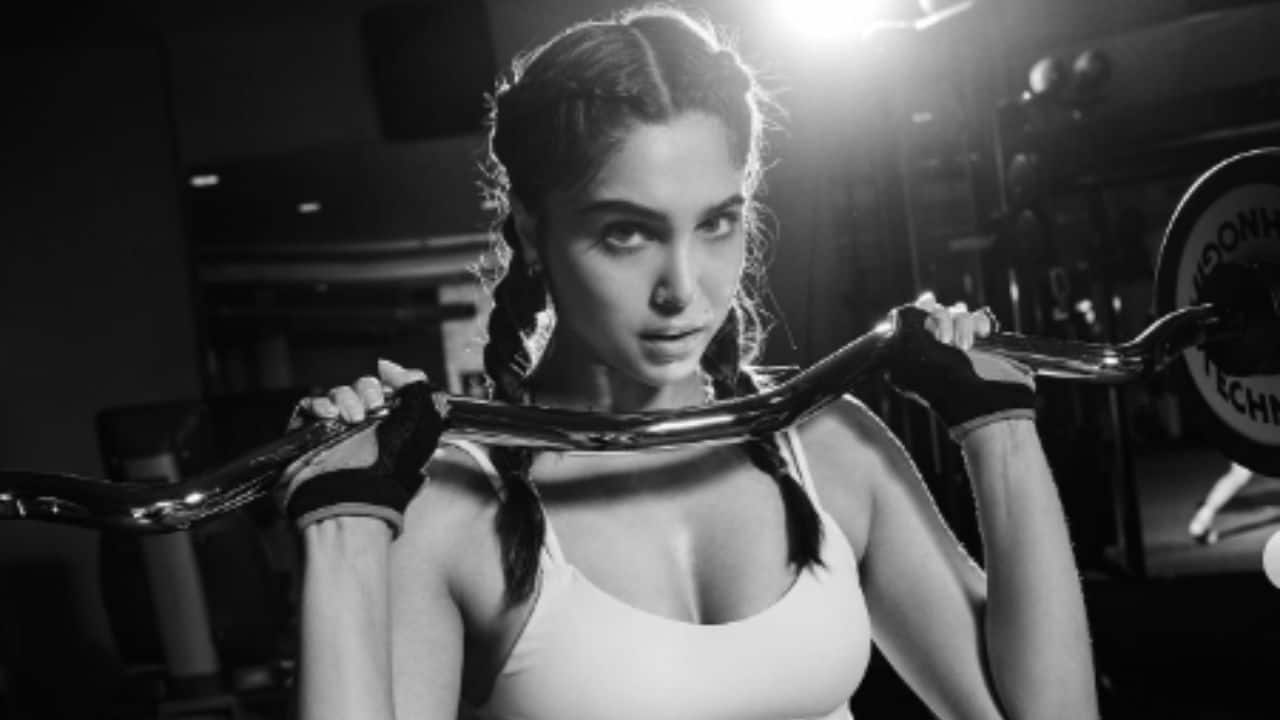 Sharvari resumes workout post Diwali break, says Diwali khatam.. Alpha shuru!