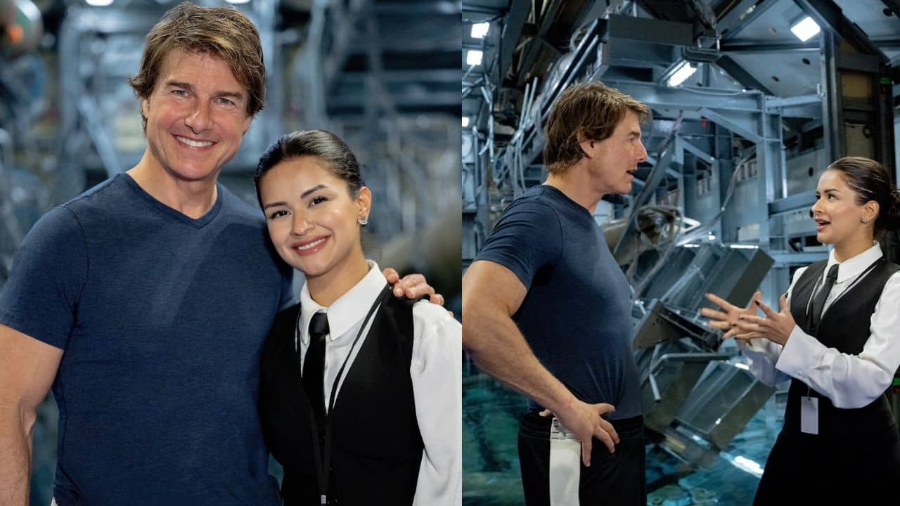 Avneet Kaur meets Hollywood star Tom Cruise on the sets of Mission Impossible 8, shares her 'awe-inspiring' moment