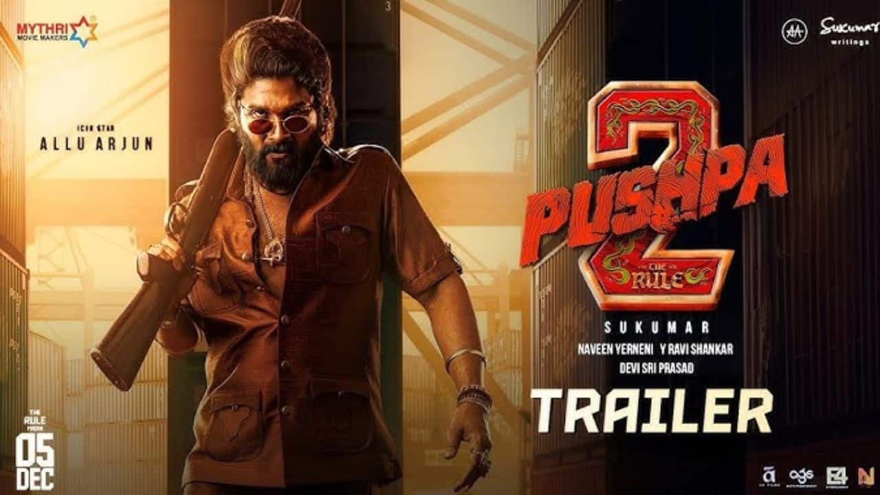 Allu Arjun and Rashmika Mandanna unveil date and location for 'Pushpa: The Rule' trailer release, read
