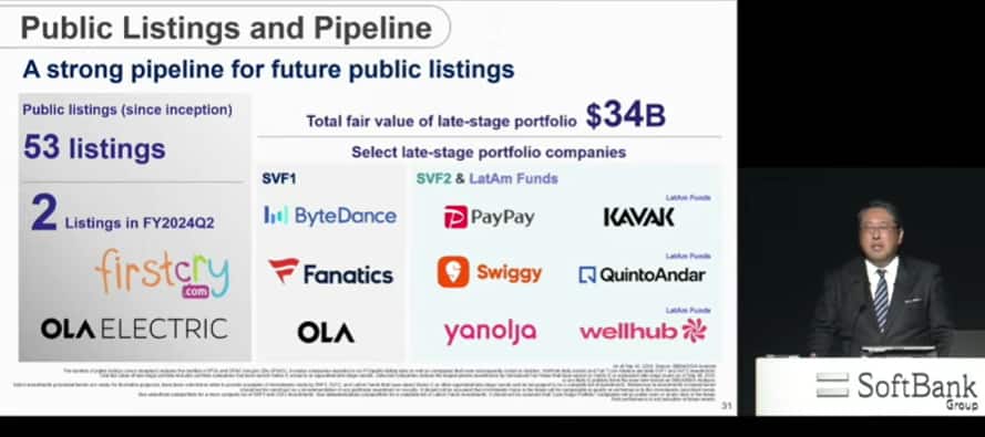 Source: Softbank presentation