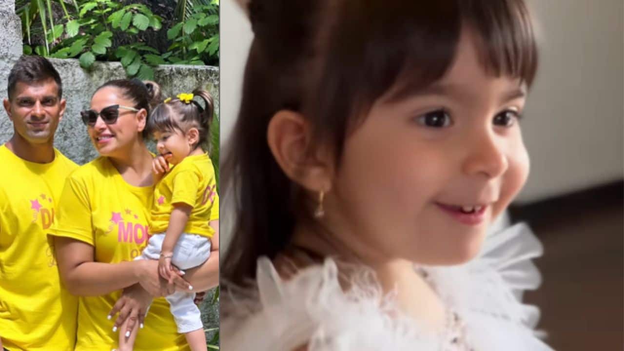 Bipasha Basu and Karan Singh Grover celebrate daughter, Devi's 2nd birthday in Maldives, watch adorable videos