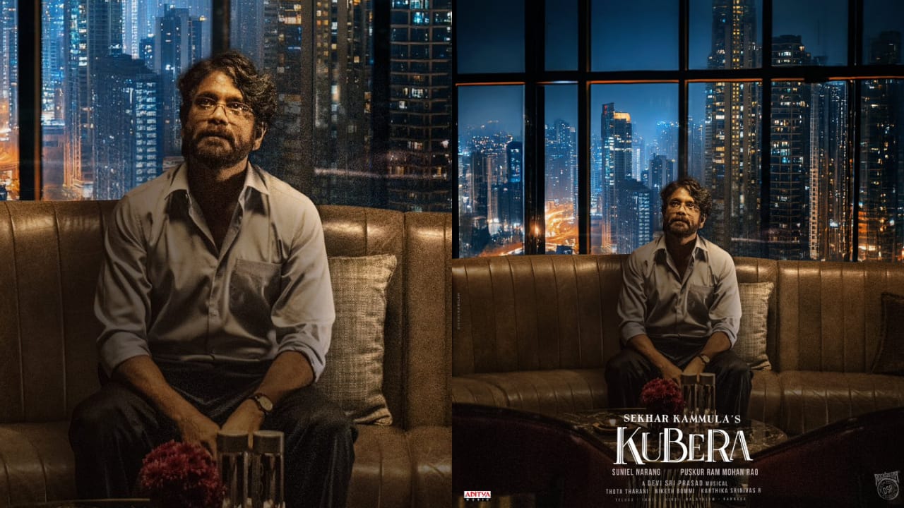Nagarjuna Akkineni's first look from Kubera unveils, Rashmika Mandanna, Dhanush starrer to release on November 15