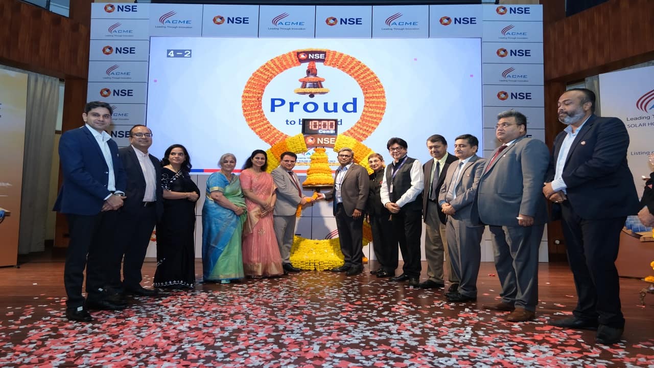 Acme Solar makes weak stock market debut, lists at 13.15% discount