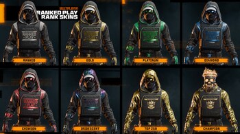Call of Duty Black Ops 6 Rank Skins