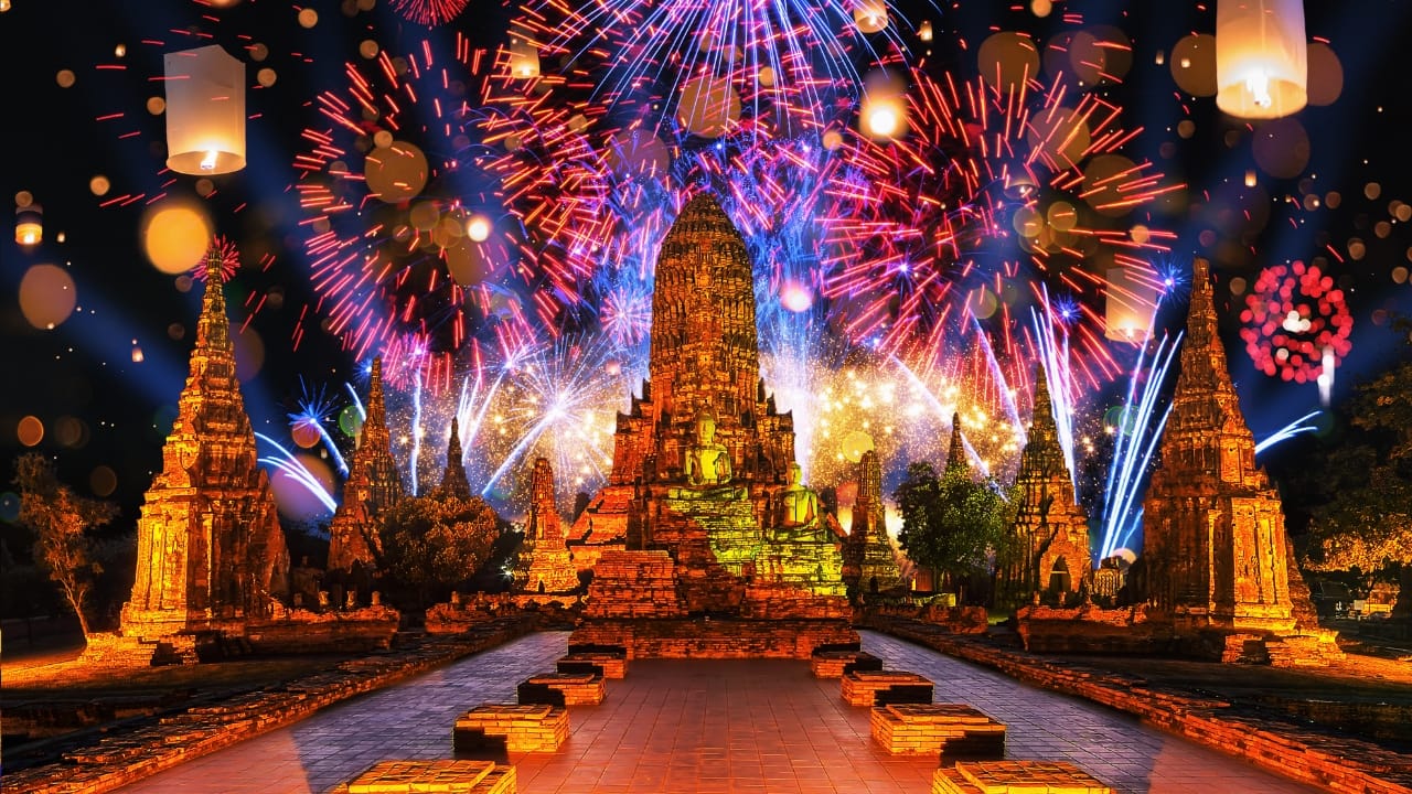 4 Top festivals of Thailand (Image: Canva)