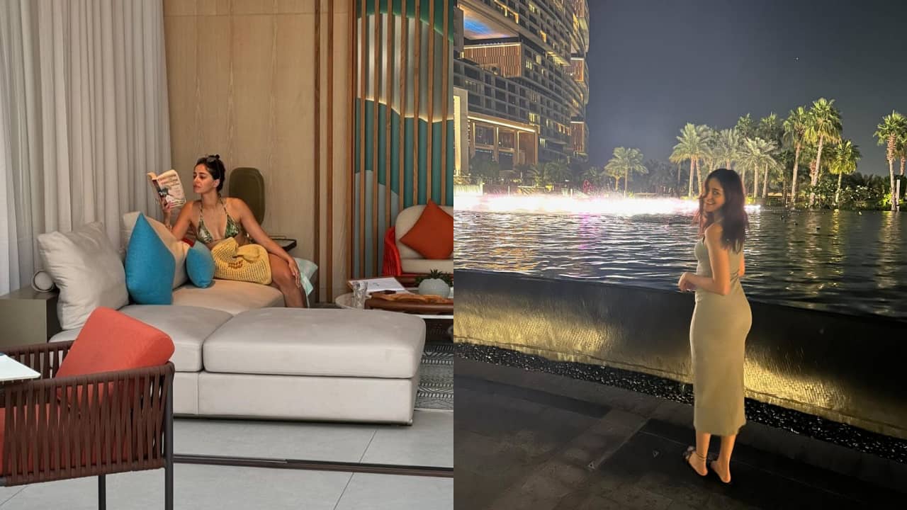 Ananya Panday shares stunning Dubai vacay pics; Suhana Khan compliments her bikini physique