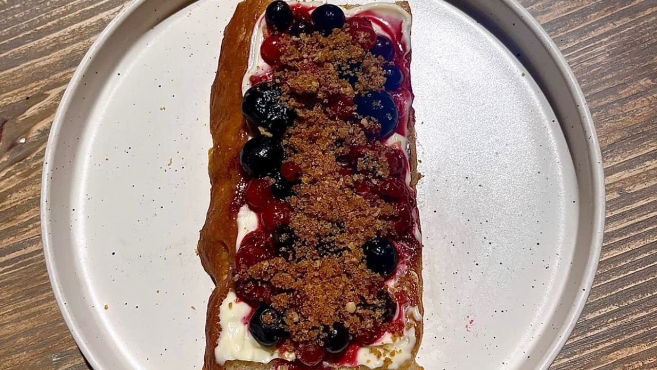 Children's Day special recipe: Berry Cheesecake Toastie
