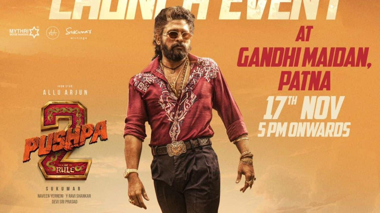 Much awaited trailer of Pushpa 2: The Rule starring Allu Arjun all set for release, read to know when and where to watch 