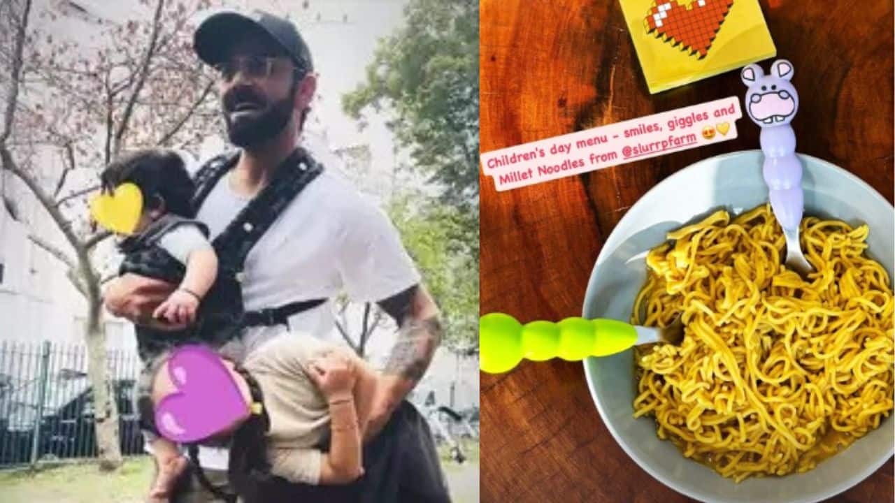 Anushka Sharma celebrates Children's Day with a special menu for kids, Vamika and Akaay, see pic