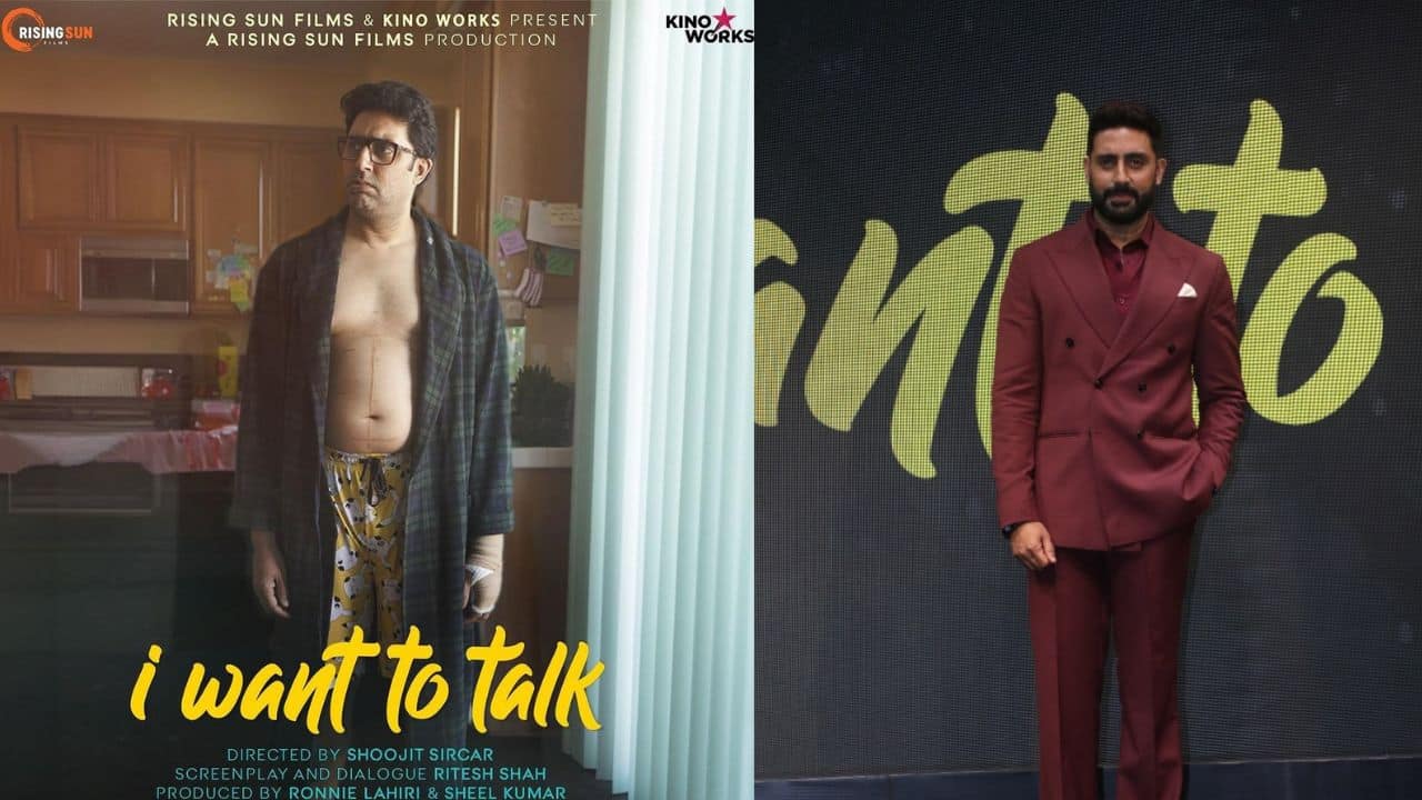 Abhishek Bachchan opens up about gaining weight for 'I Want to Talk' role: "That’s me, no prosthetics"
